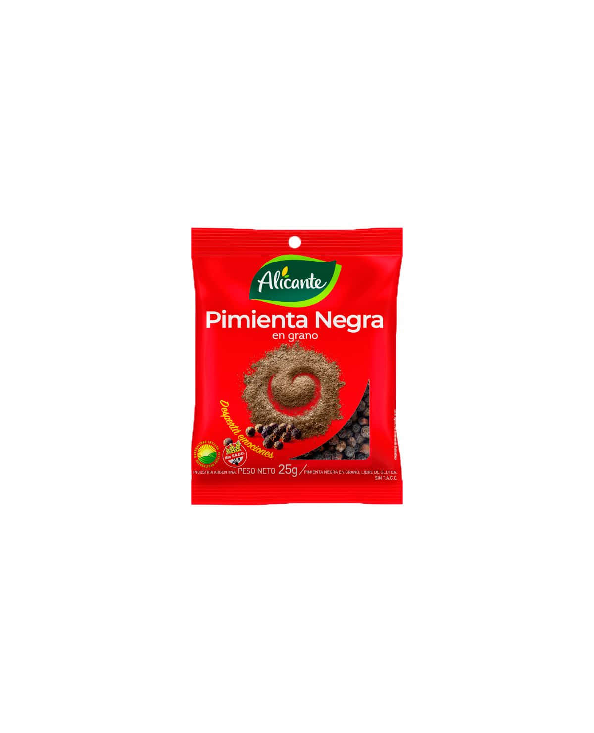 Condimento Pimienta Negra en Grano Alicante 25 Gr